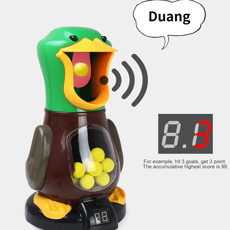 Air-powered Hungry Shooting Duck
