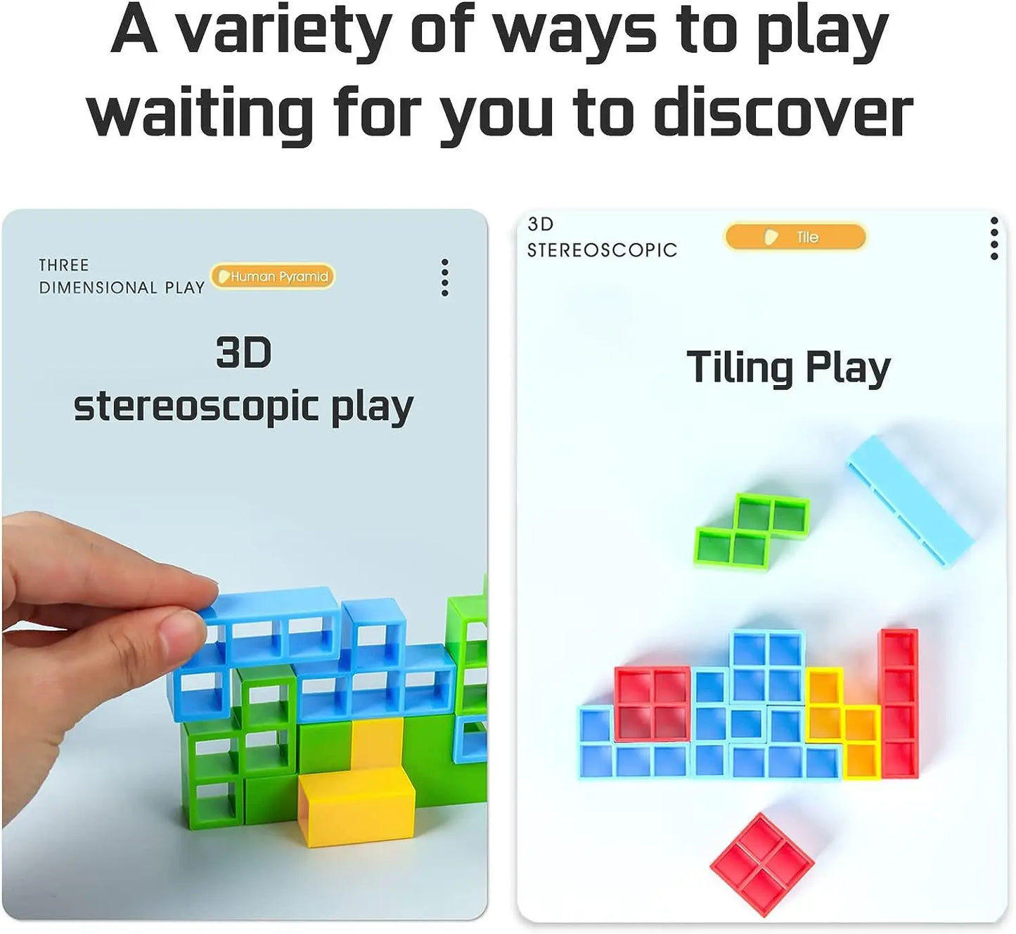 Tetra Tower Game for Kids & Adults