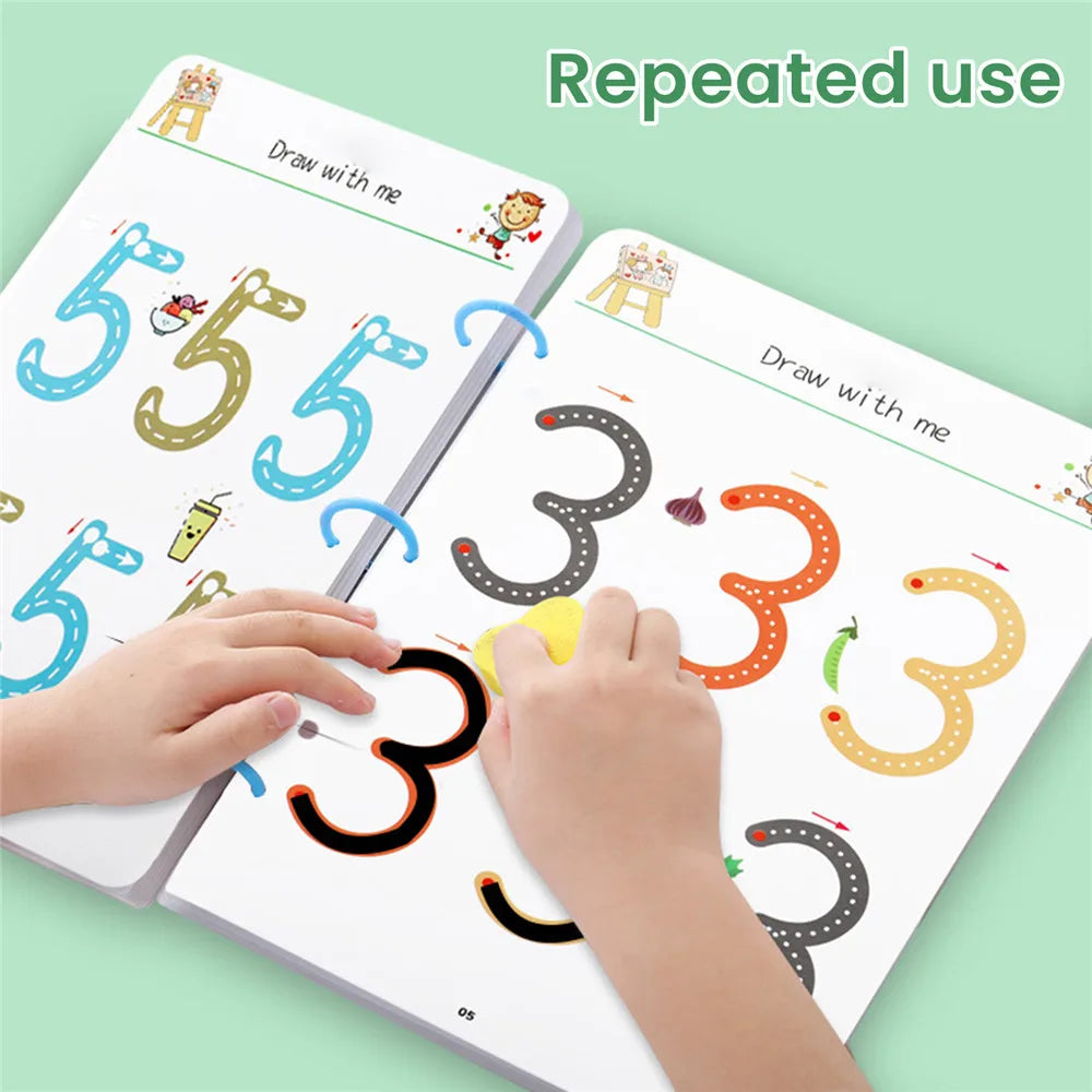 Reusable Scribble Smart Workbook Fast Track Young Minds