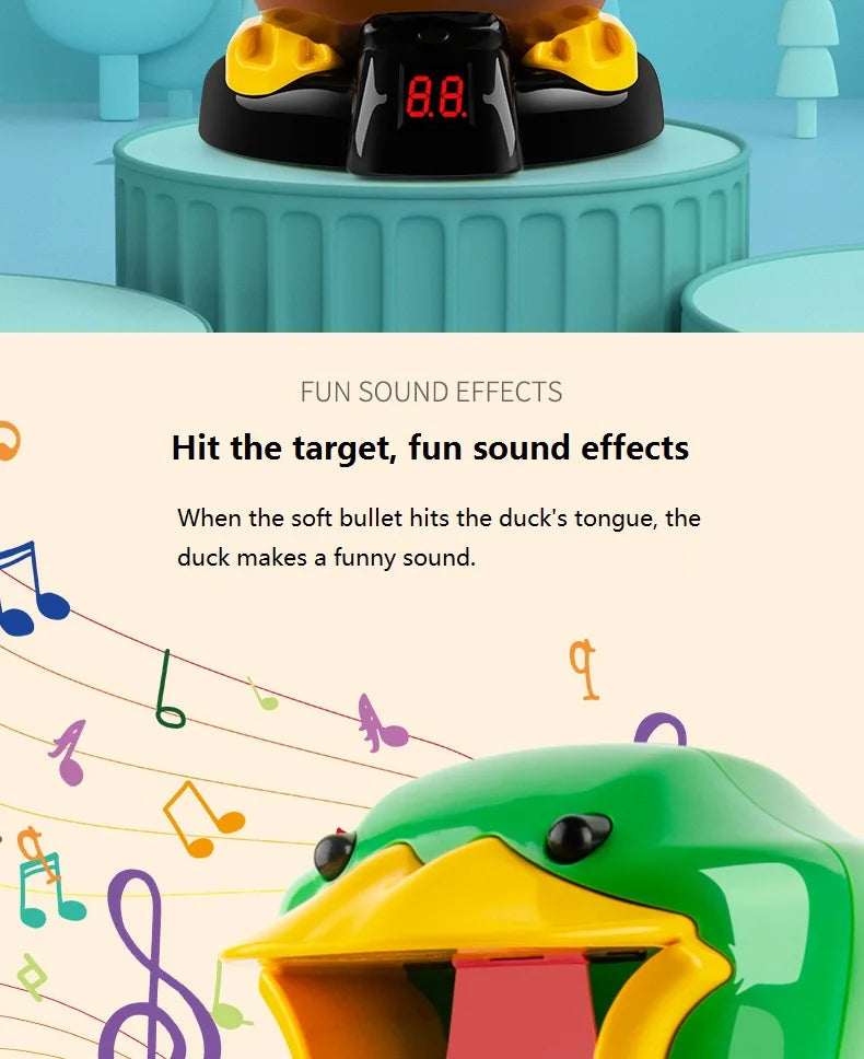 Air-powered Hungry Shooting Duck