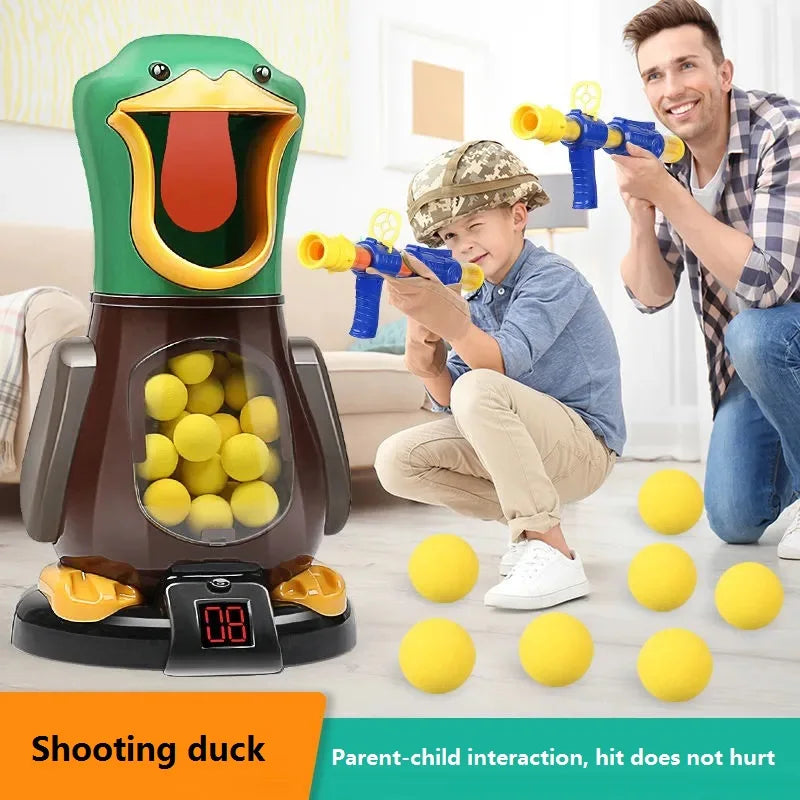 Air-powered Hungry Shooting Duck