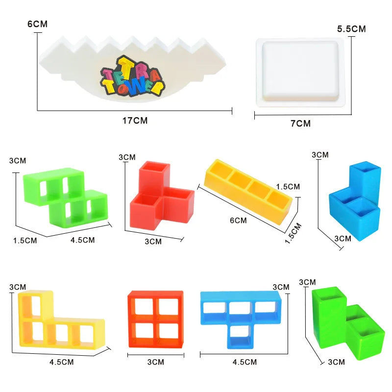 Tetra Tower Game for Kids & Adults
