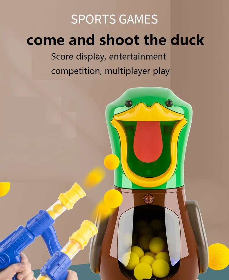 Air-powered Hungry Shooting Duck
