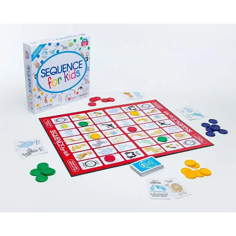 SEQUENCE Board Game for Kids