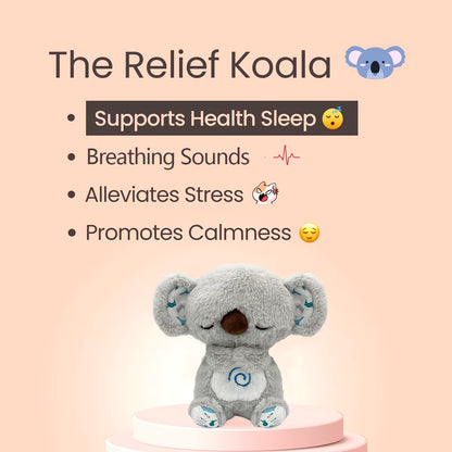 4-in-1 Soothing Bunny Plush Toy: Breathing Comfort and Relaxation for Babies with Calming Melodies and Soft Lights