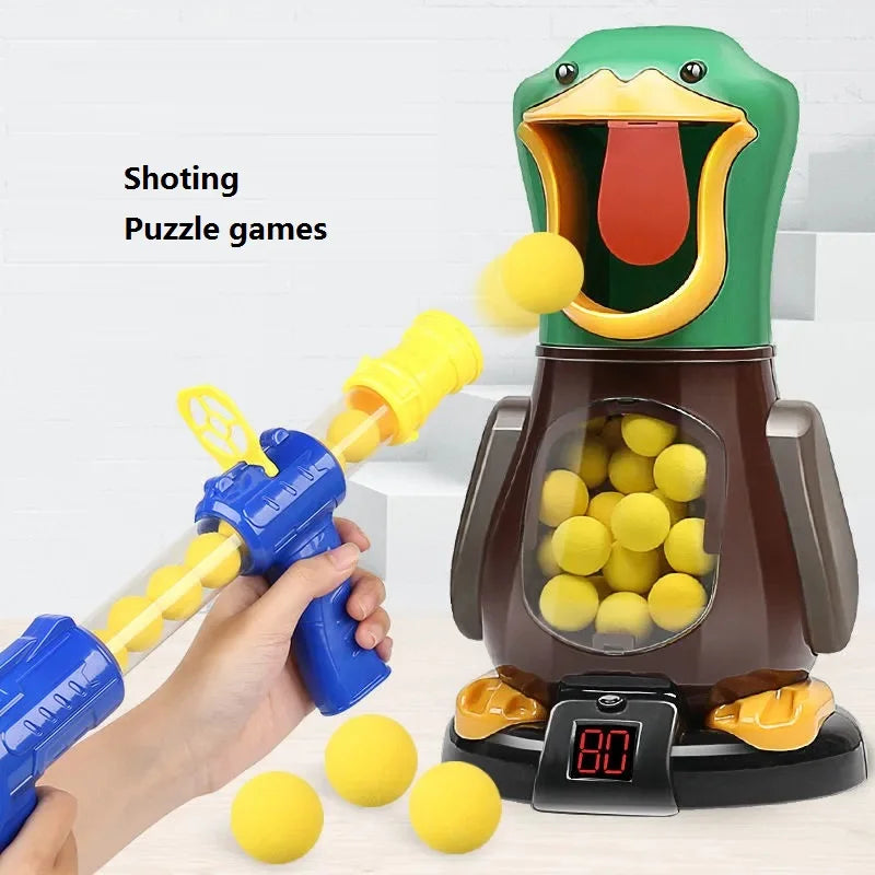 Air-powered Hungry Shooting Duck