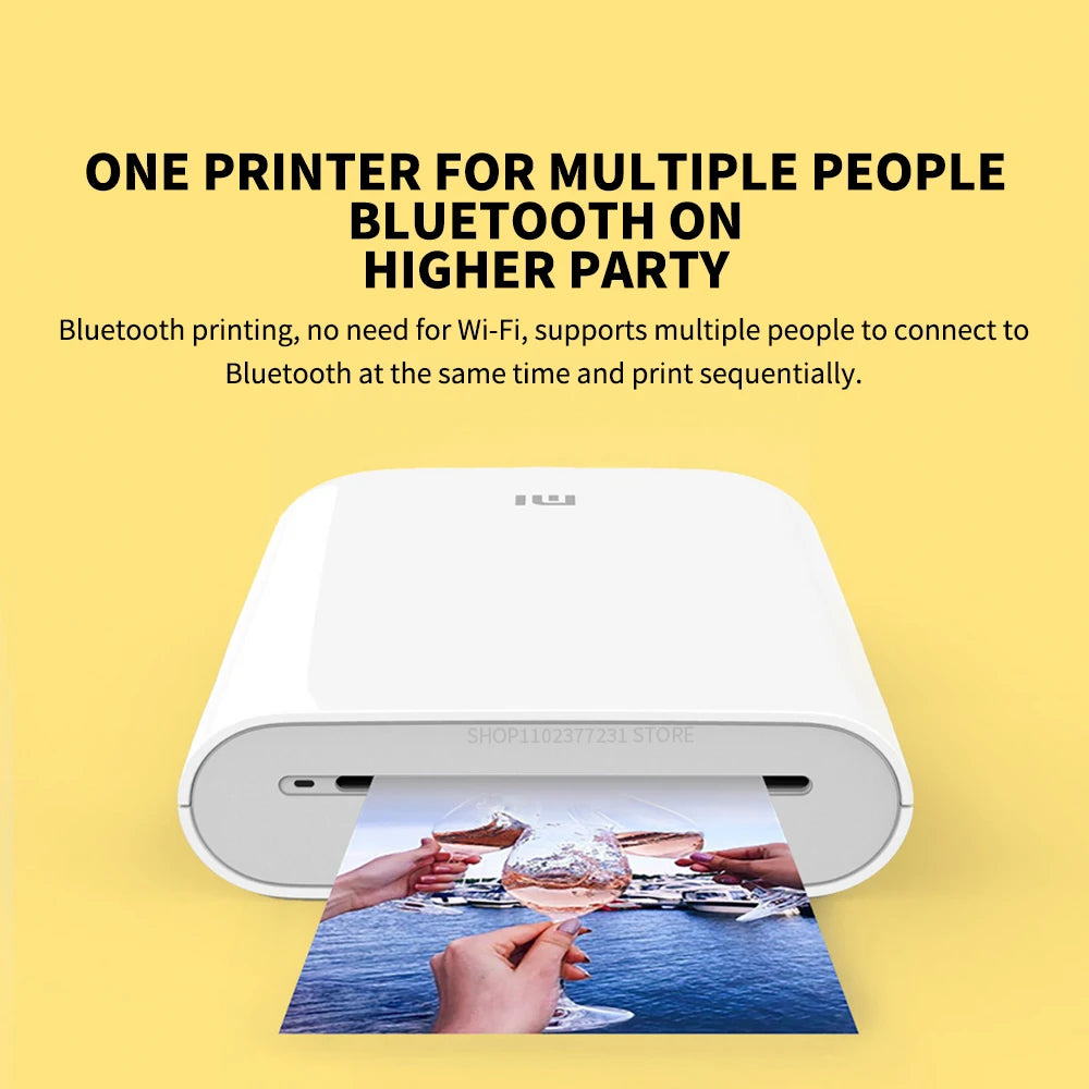Portable Photo Mini Pocket Printer