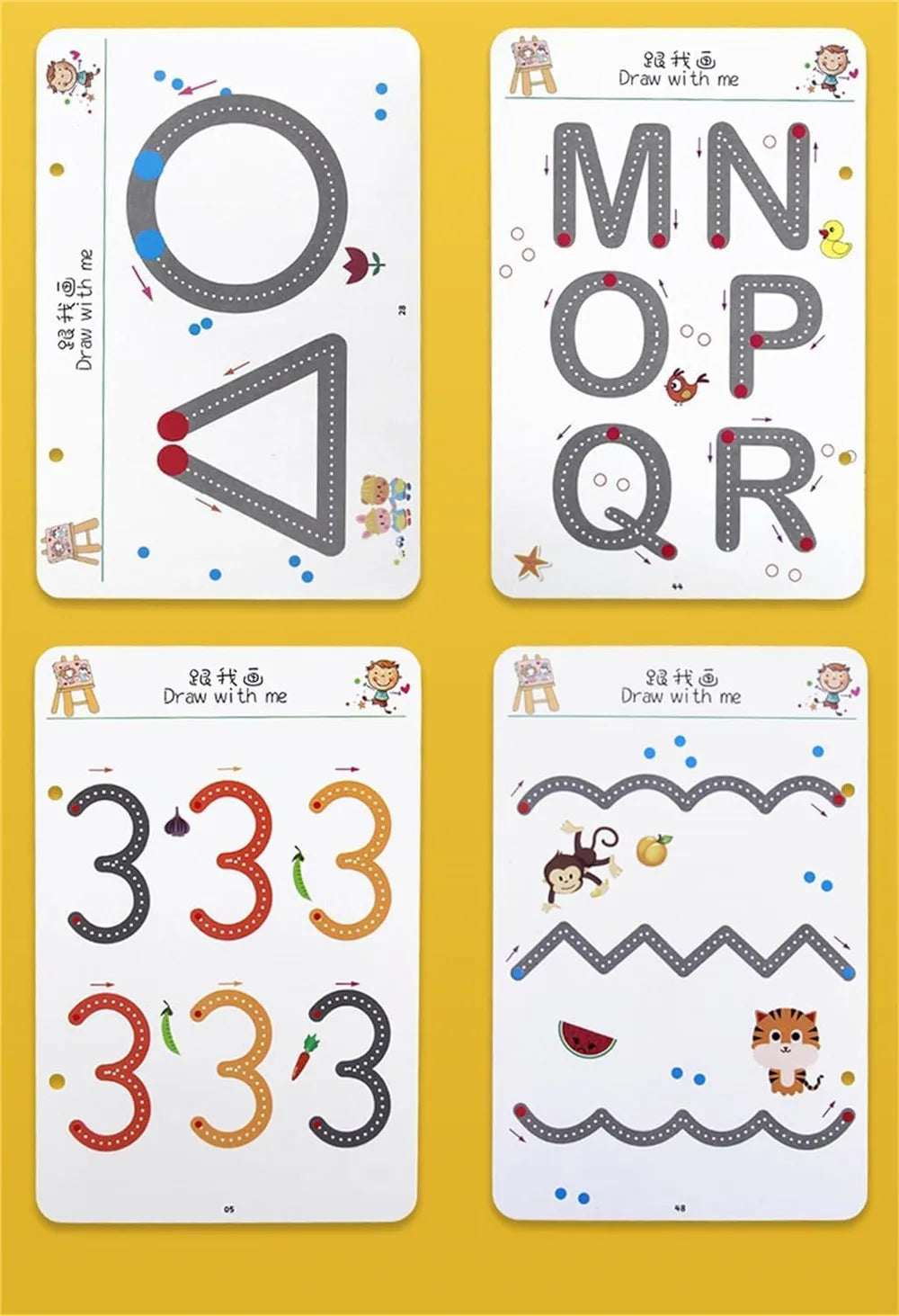 Reusable Scribble Smart Workbook Fast Track Young Minds