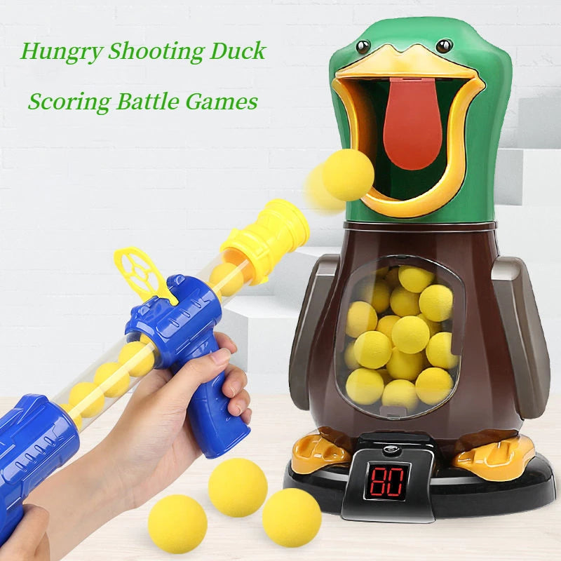 Air-powered Hungry Shooting Duck
