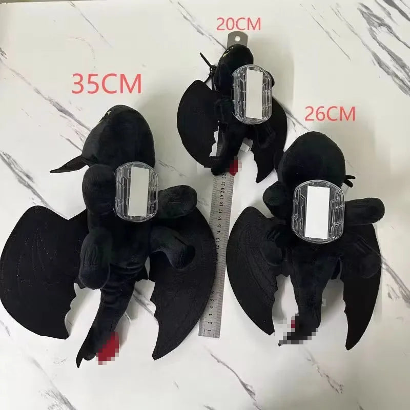 Toothless Dragon Car Decoration with Moving Wings