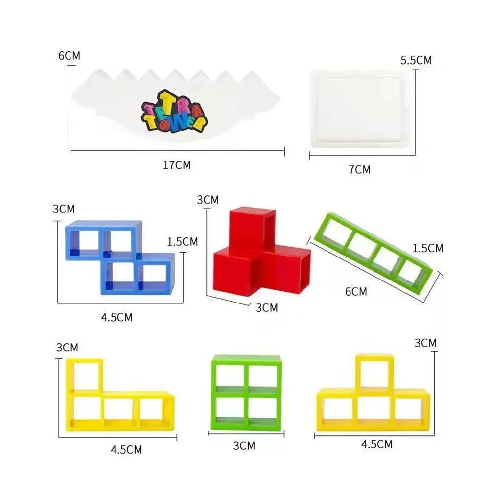 Tetra Tower Game for Kids & Adults