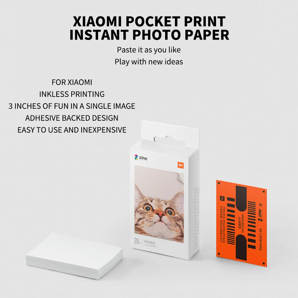 Portable Photo Mini Pocket Printer