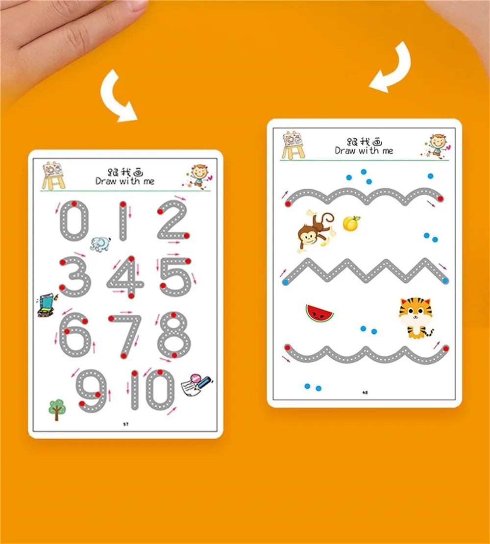 Reusable Scribble Smart Workbook Fast Track Young Minds
