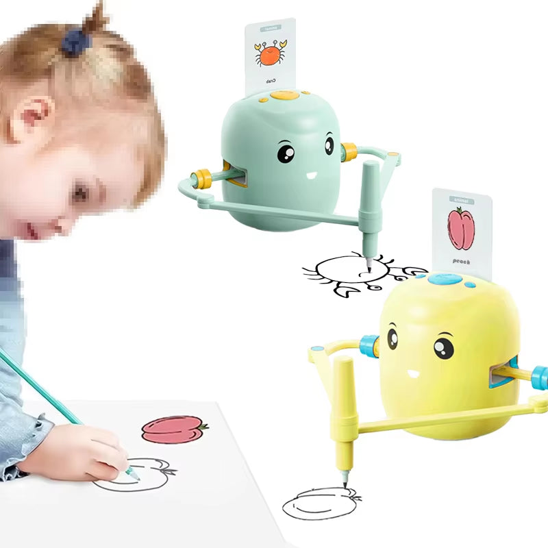 Creative Smart Drawing Robot - Fun Intelligent Drawing Toy for Kids, Perfect Birthday Gift for Early Educational Play!
